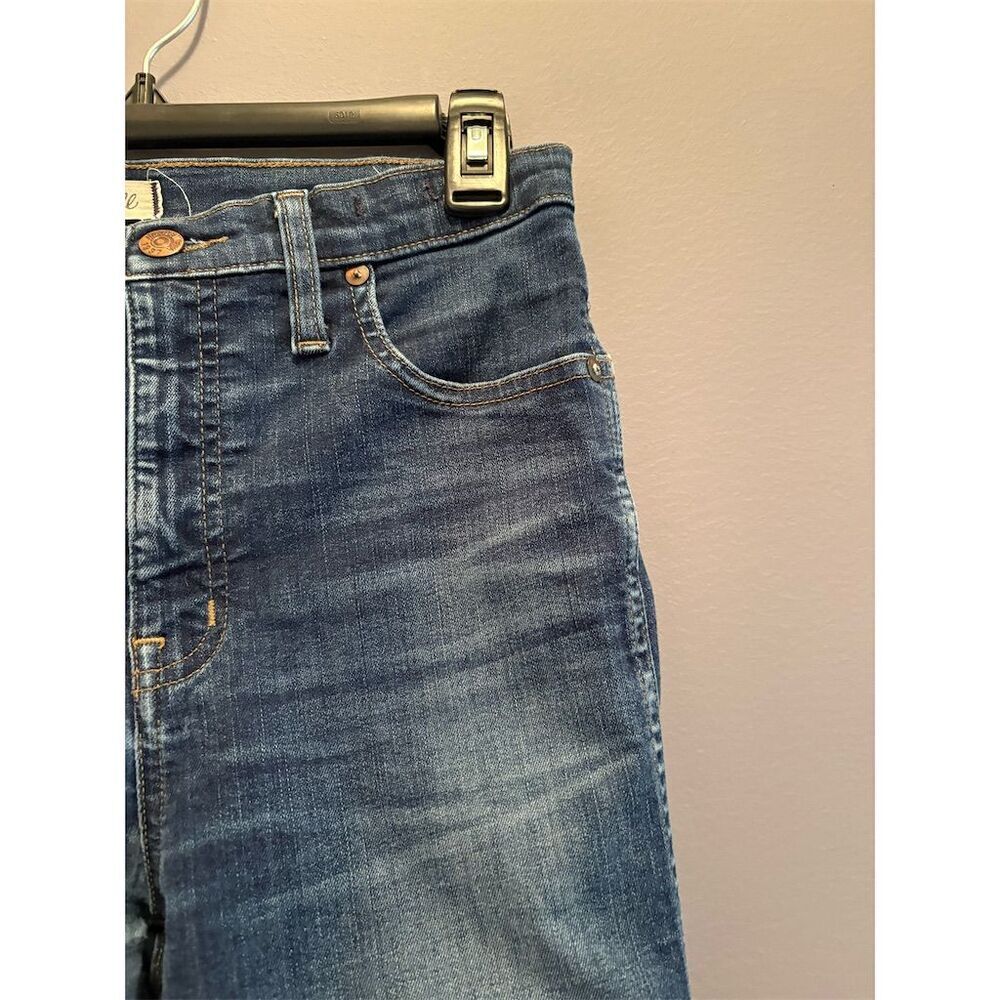 Madewell Women's High-Rise Skinny Jeans Blue Size 28 Medium Wash - Picture 3 of 14
